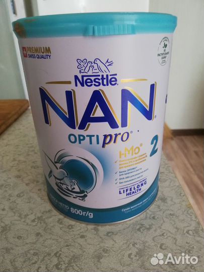 Смесь сухая молочная NAN 2 Optipro 800 гр