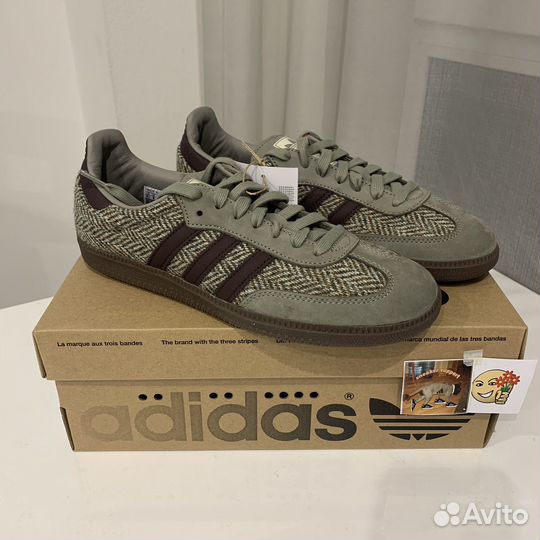 С шерстью Adidas Originals Samba OG Оригинал