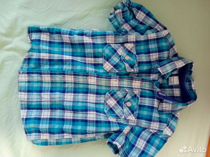 Рубашки для мальчика 92 98