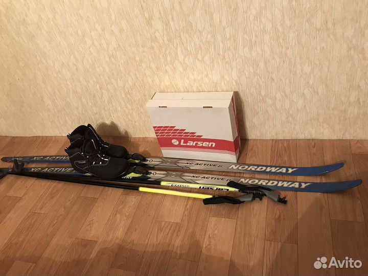 Лыжи nnn 170 см с креплением