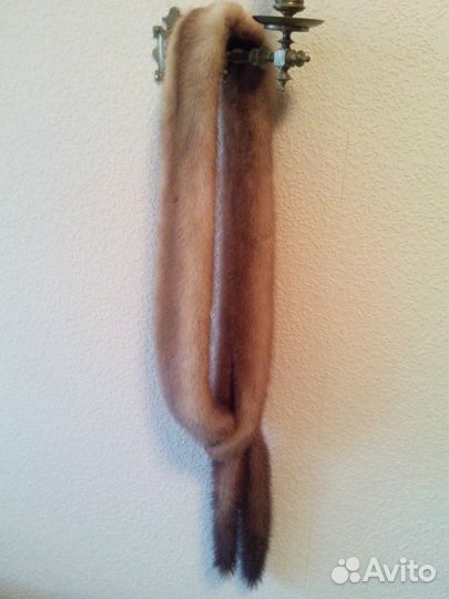 Норковый ворот чулком новый 1.46 см