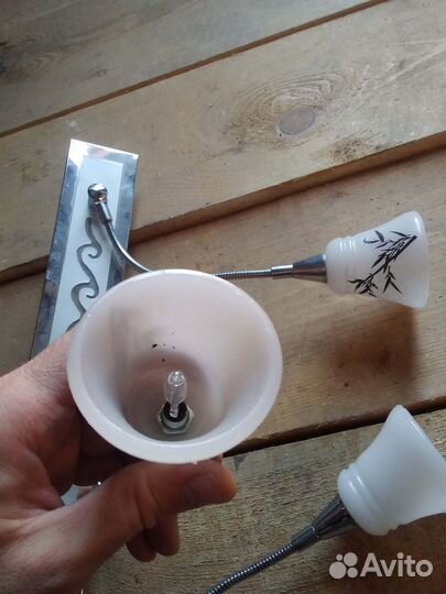 Настенный светильник бра на 3 лампы