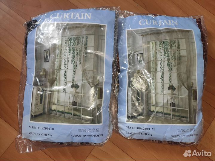 Шторы нитяные кисея