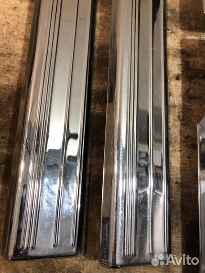 Накладка на порог салона Mercedes-Benz S-Class