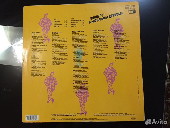 Bobby'o раритетный винил