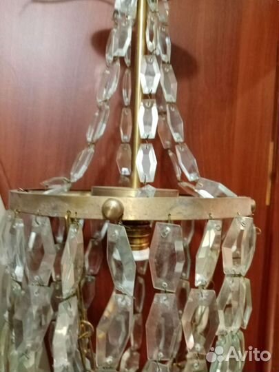 Люстра,латунь