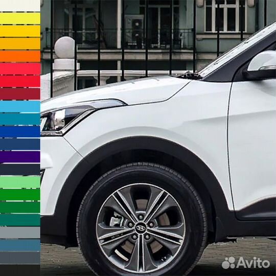 Крыло переднее левое в цвет Hyundai Creta (2016)