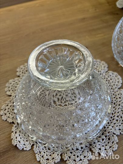 Конфетница с крышкой СССР