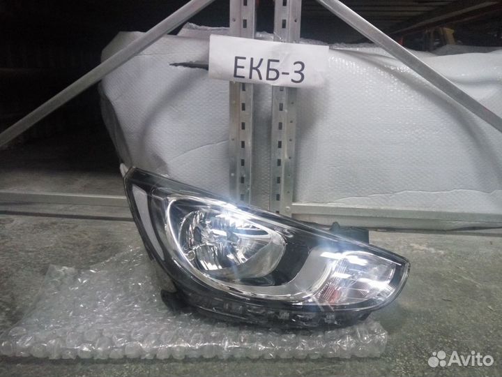 Фара правая Hyundai Solaris