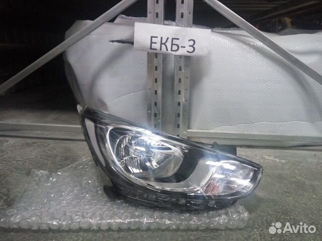 Фара правая Hyundai Solaris