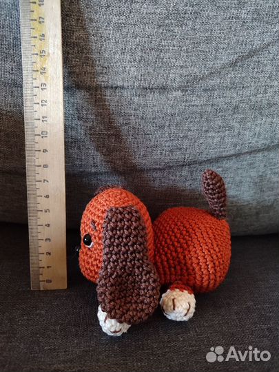 Вязаные игрушки ручной работы