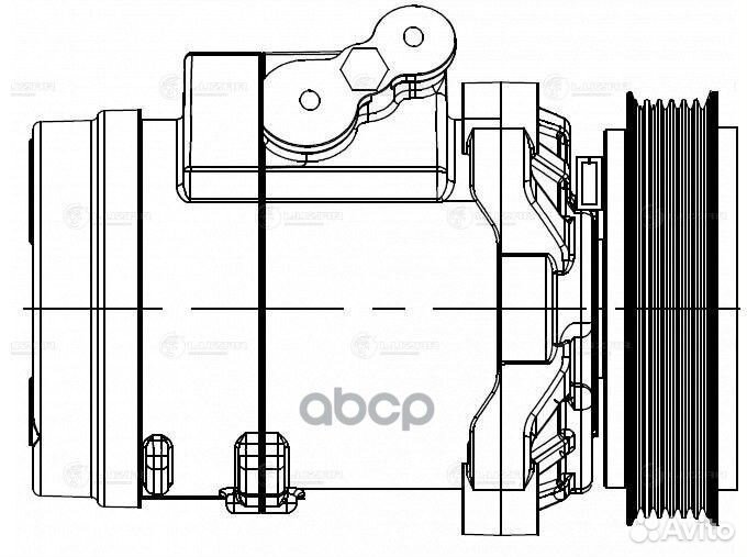 Компрессор кондиц. lcac0543 luzar