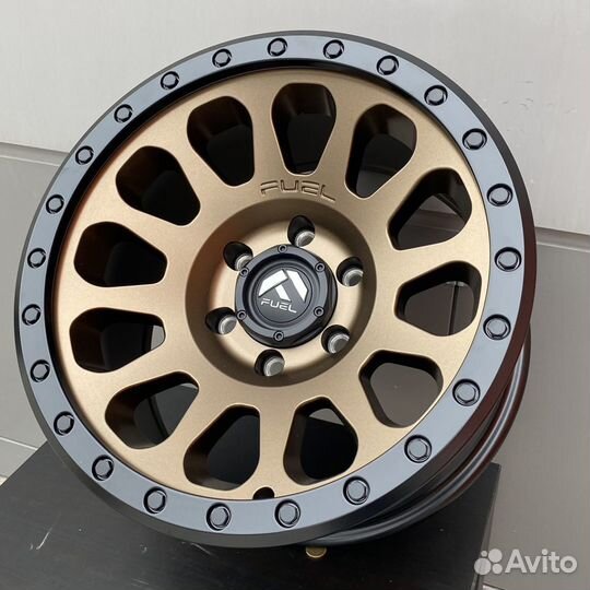 Диски Fuel R17 6x139.7 ET-12 Hilux, Prado