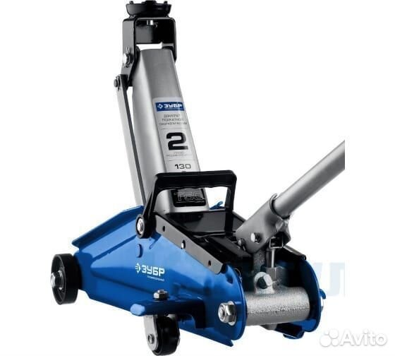 Подкатной домкрат Зубр Т-50 2т 130-380мм