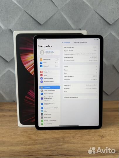 iPad Pro 11 M1 2021 128GB Space Gray