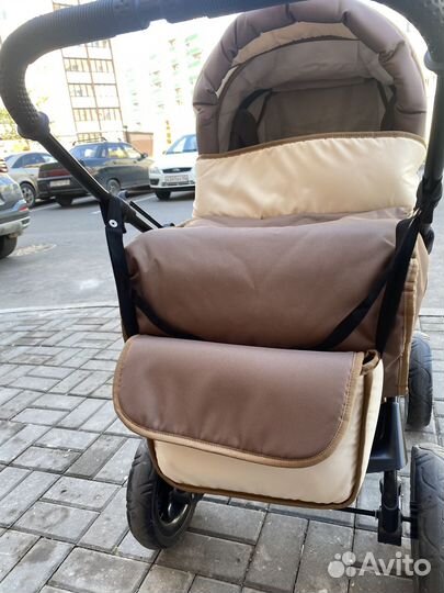 Коляска-трансформер Babyton Melly-brown