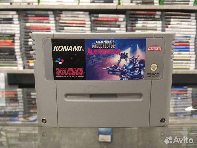 Super Probotector Alien Rebels для snes EU