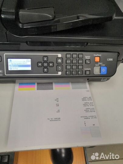 Мфу Epson L566 с автоподатчиком, Wi Fi