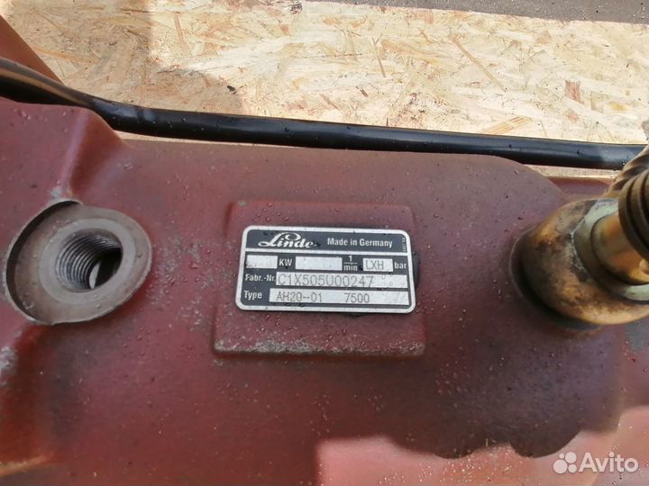 Ведущий мост Linde H20 LXH, BR350 c редукторами