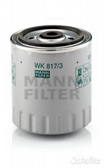 Mann-filter WK 817/3 X Фильтр топливный