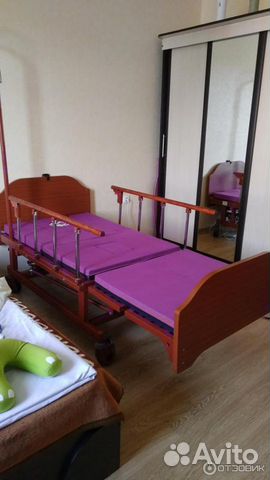 Медицинская кровать для лежачих больных рассроч7ме