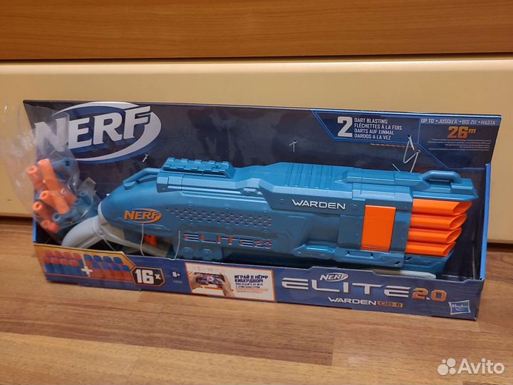 Бластер nerf дробовик warden