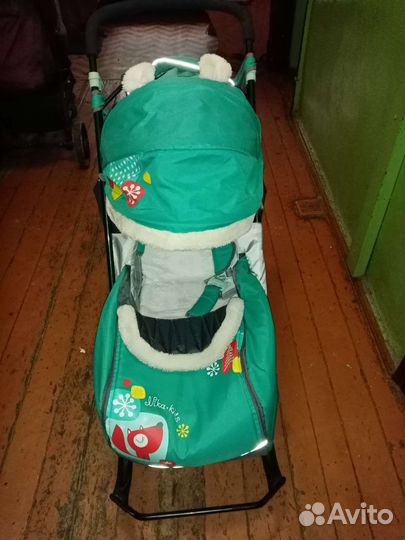 Коляска санки