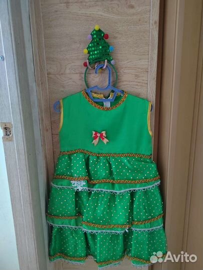 Платье Ёлочки на Новый Год