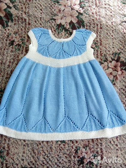 Кофточки,шапочки,платья для девочки своими руками