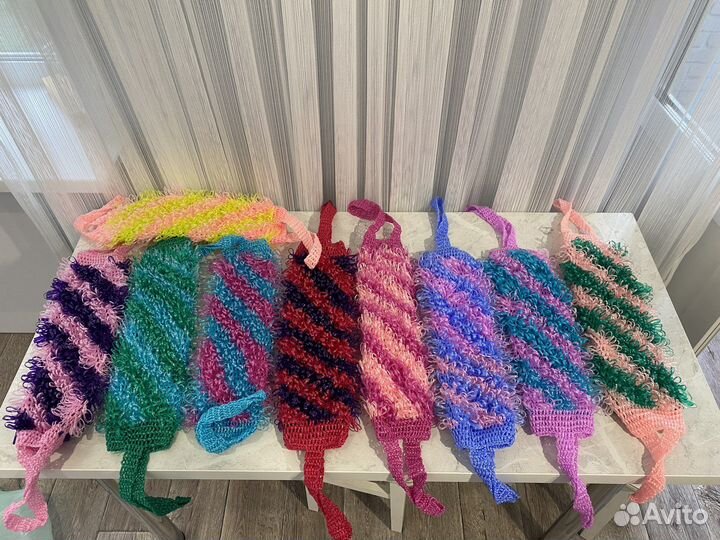 Мочалка ручной работы