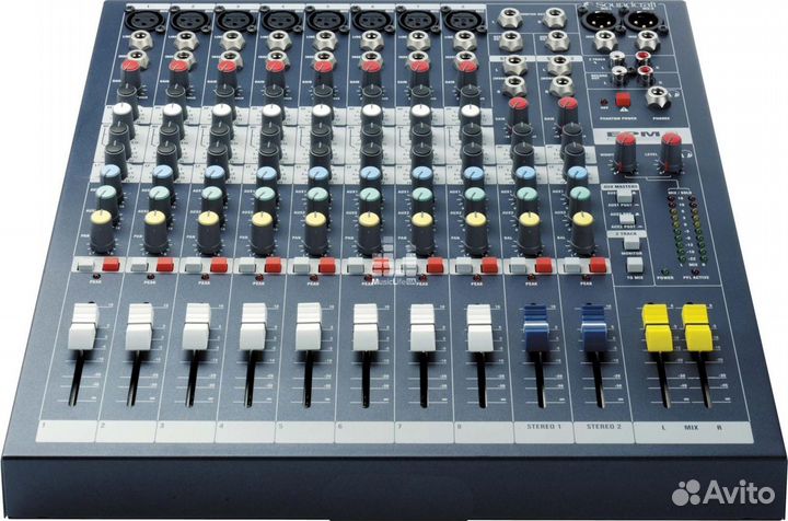 Soundcraft EPM8 микшерный пульт 8 моно, 2 стерео