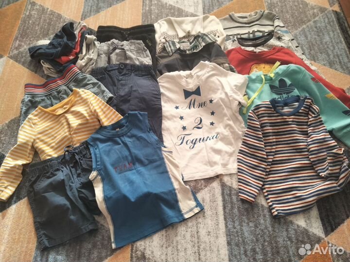 Вещи пакетом на мальчика 2 года