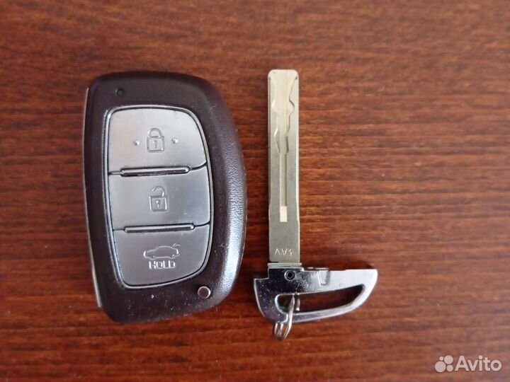 Ключ для Хёндэ Соната 2018 года, оригинал