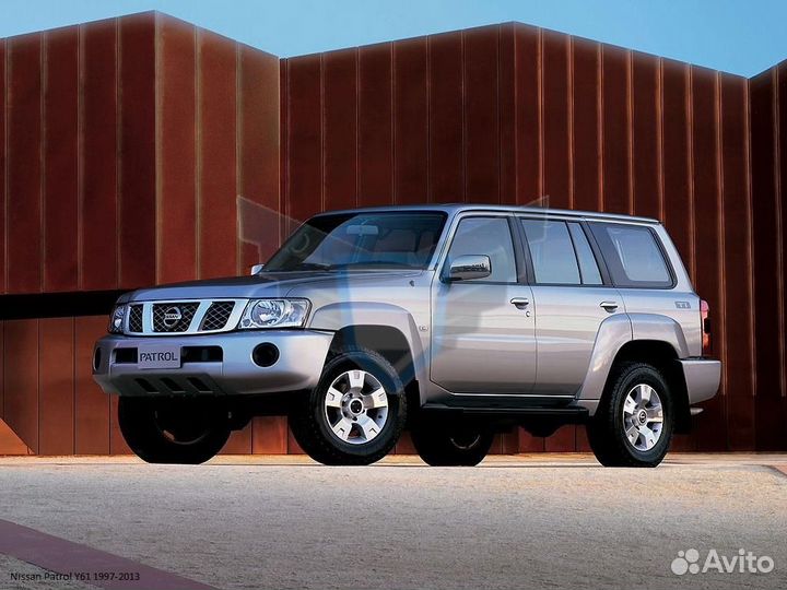 Порог левый Nissan Patrol Y61, Safari, Seranza 97