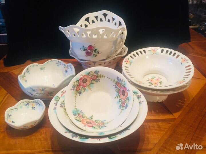 Семикаракорская керамика конфетницы СССР салатники