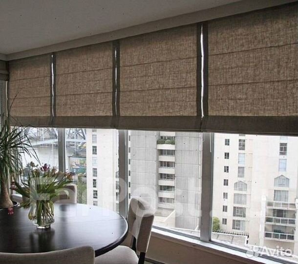 Римские шторы. Не бахромятся и не рвутся
