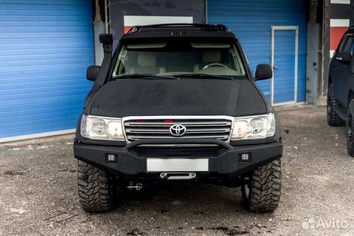 Бампер силовой передний Toyota Land Cruiser 100