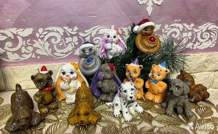 Новогодние игрушки ручная работа