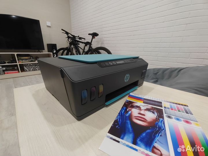 Цветной мфу (принтер/сканер) HP ST 516 с снпч