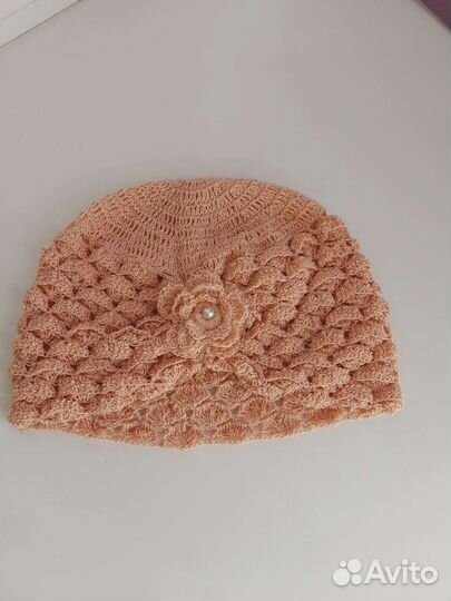 Летняя шапочка-тюрбан