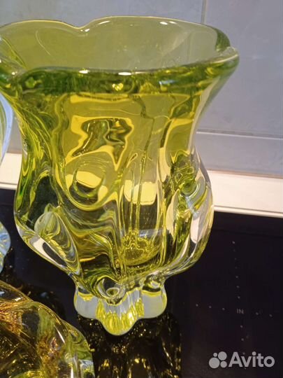 Набор ваз Чехословакия Богемия