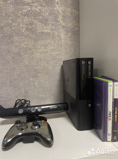 Xbox 360е +кинект