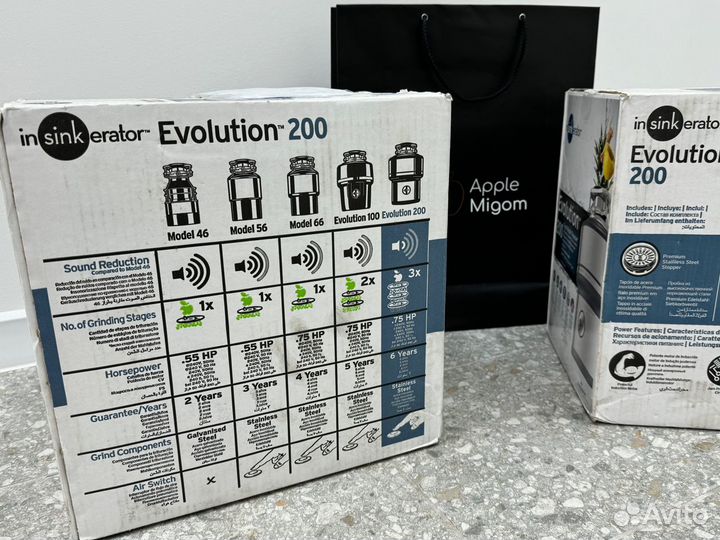 Измельчитель InSinkErator Evolution 200