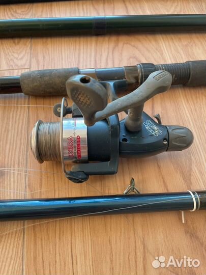 Спининги и удочки бу