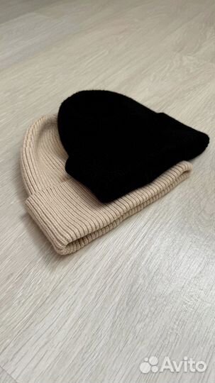 Шапка бини черная