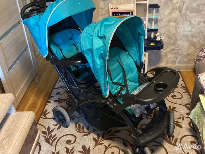 Коляска для двойни