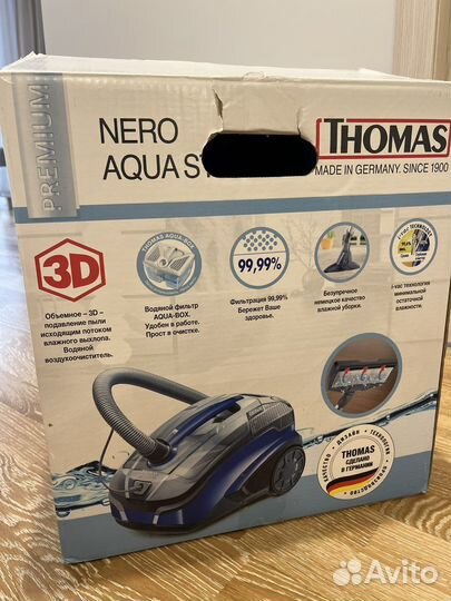 Пылесос Thomas Twin Nero Aqua Stealth