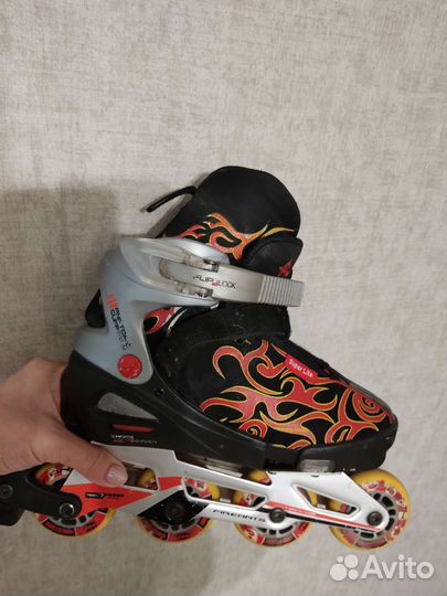 Роликовые коньки детские раздвижные