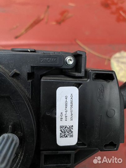 Подрулевой шлейф с переключателями ford focus 3