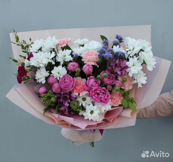 Букет из живых цветов с доставкой